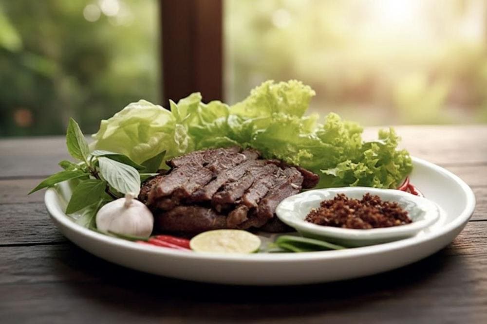 B&ograve; một nắng muối kiến v&agrave;ng